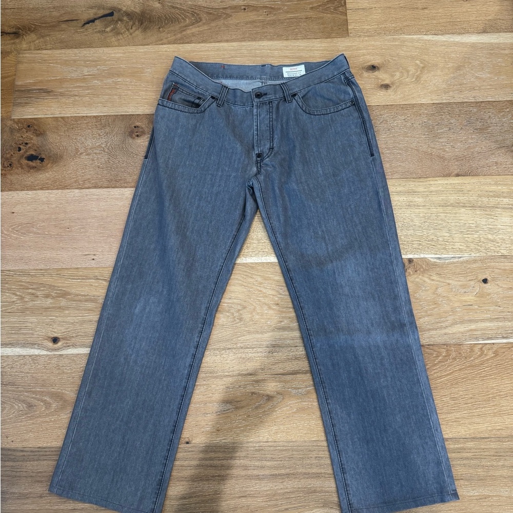 Men's Grey/Blue Jeans